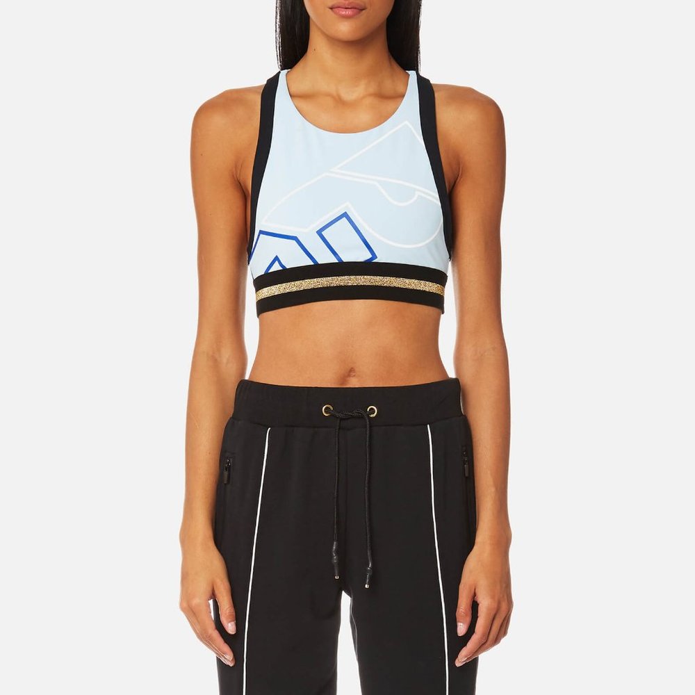 P.E. Nation Volley Crop Sports Bra Extra Small XS